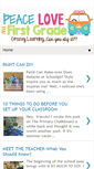 Mobile Screenshot of peaceloveandfirstgrade.com